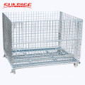 Hot Sale! stackable wholesale metal storage wire mesh container